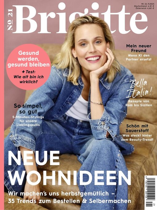 Title details for Brigitte by DPV Deutscher Pressevertrieb - Available